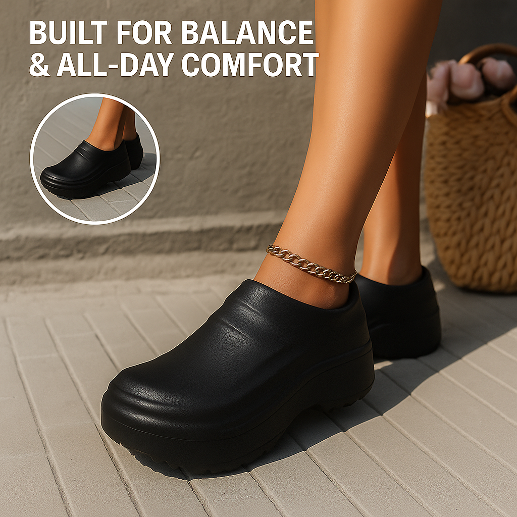 All-Day ComfortWalk Clogs - Stop Foot Pain & Stay Safe